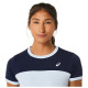 Asics Γυναικεία κοντομάνικη μπλούζα Women Court SS Top